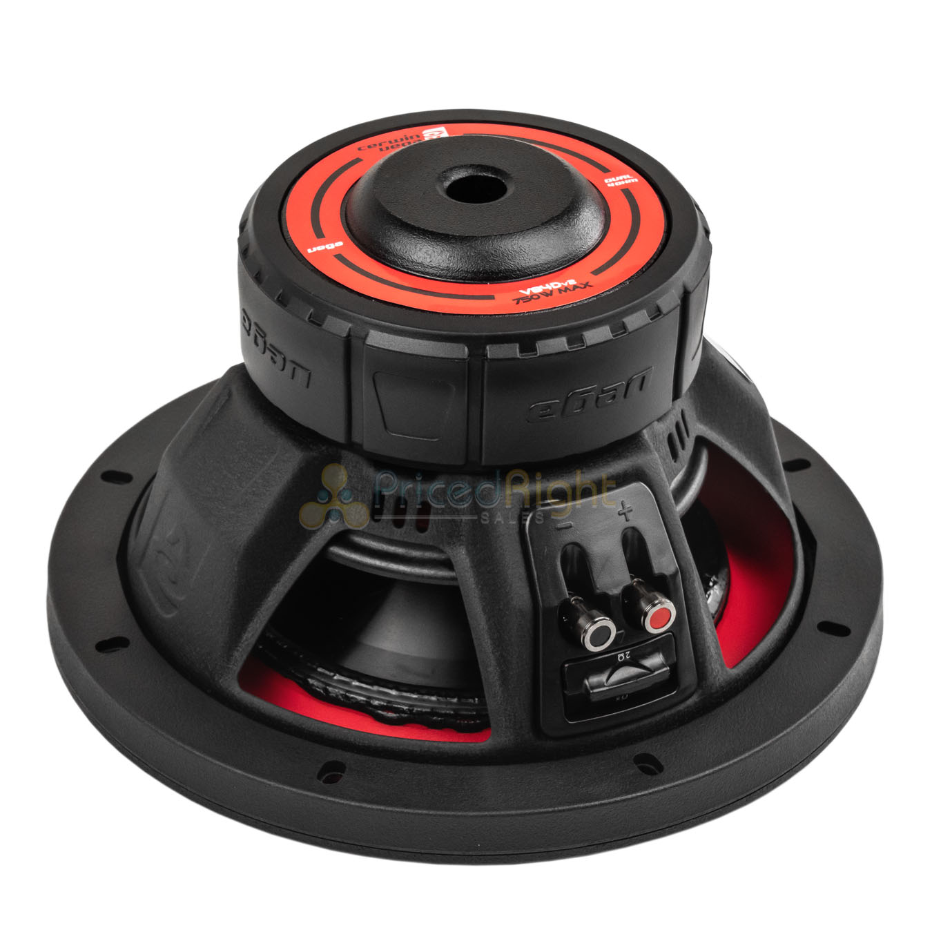 8" Dual 4 Ohm Subwoofer 500 Watts Car Audio Sub DVC Cerwin Vega V84DV2 Single eBay